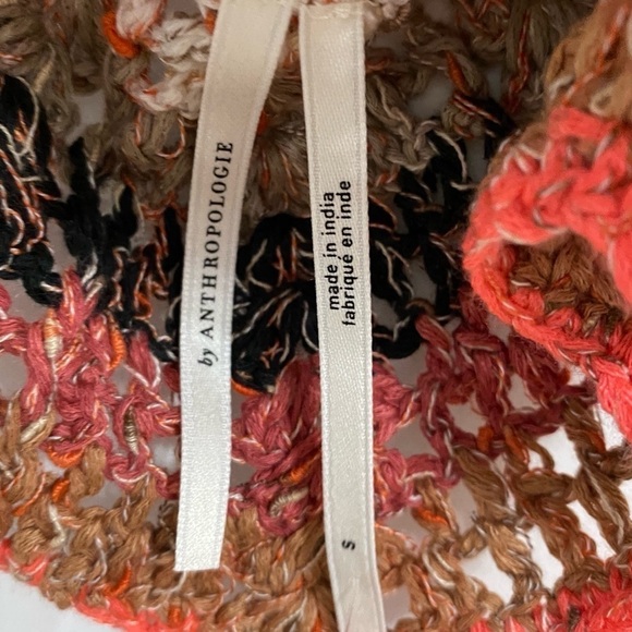 Anthropologie Boho Crochet Halter Top, Size Small Hippie Festival Cottage, NWT - Picture 12 of 13